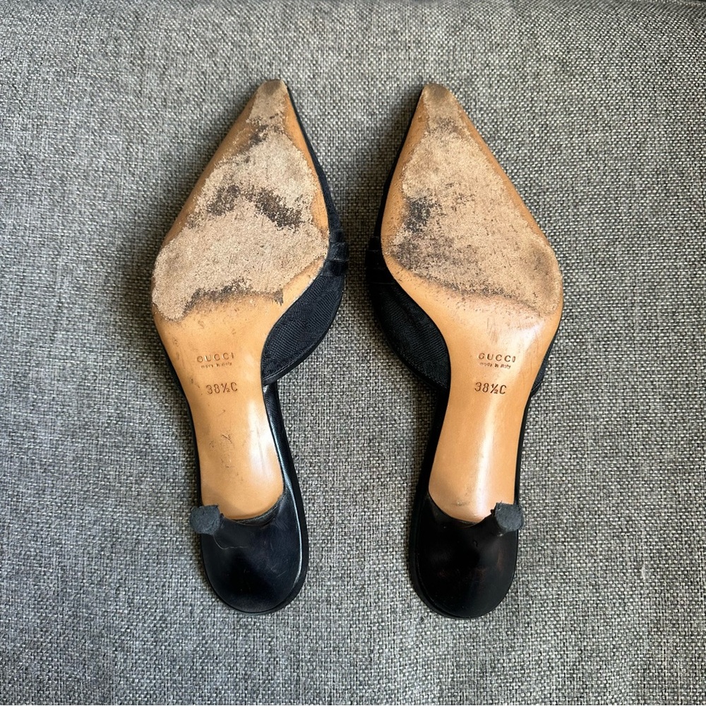 Vintage Gucci horsebit mule heels - Picture 8 of 8